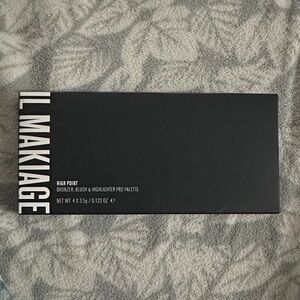 IL MAKIAGE Black High Point Bronzer, Blush & Highlighter Palette